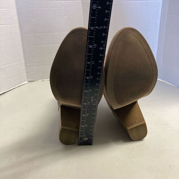 MERONA C Ignacio Boots Size 8.5 Almond‎ Toe 3.5” Heel - Picture 7 of 12